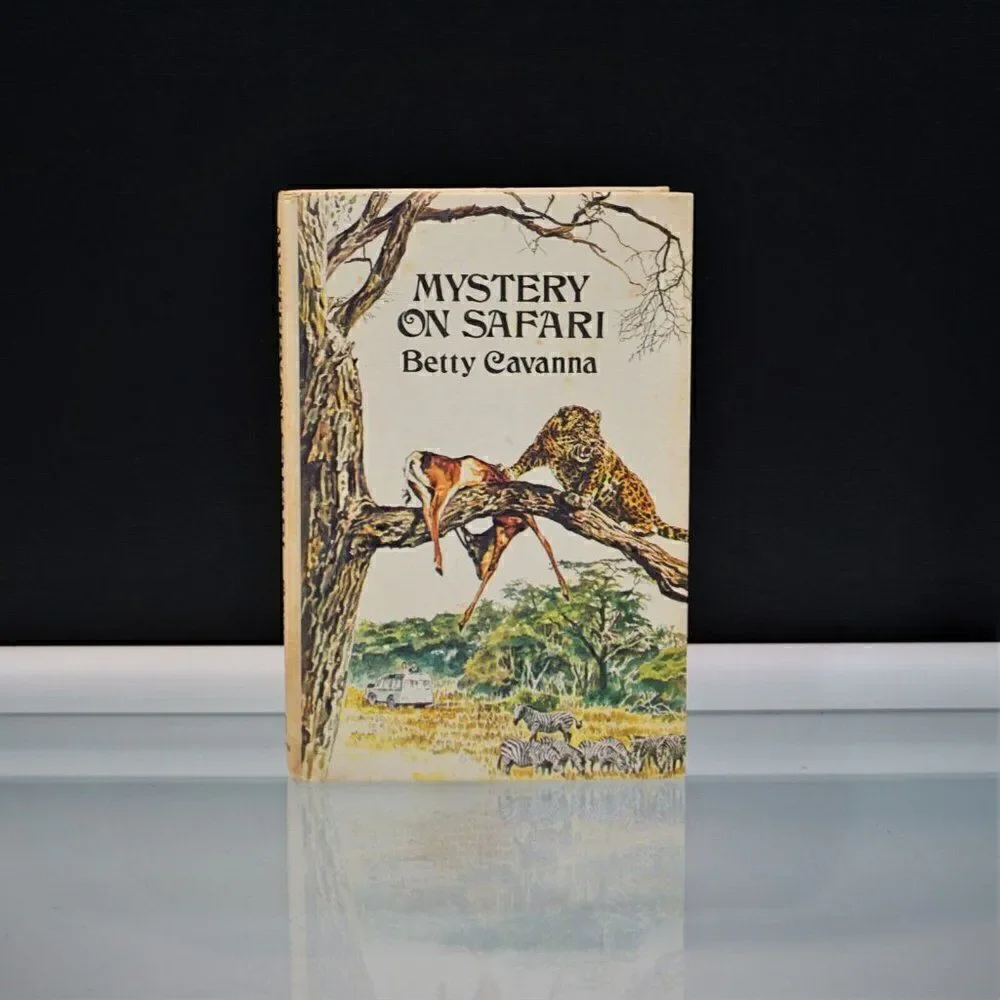 Mystery On Safari By Betty Cavanna 1970 Hardcover